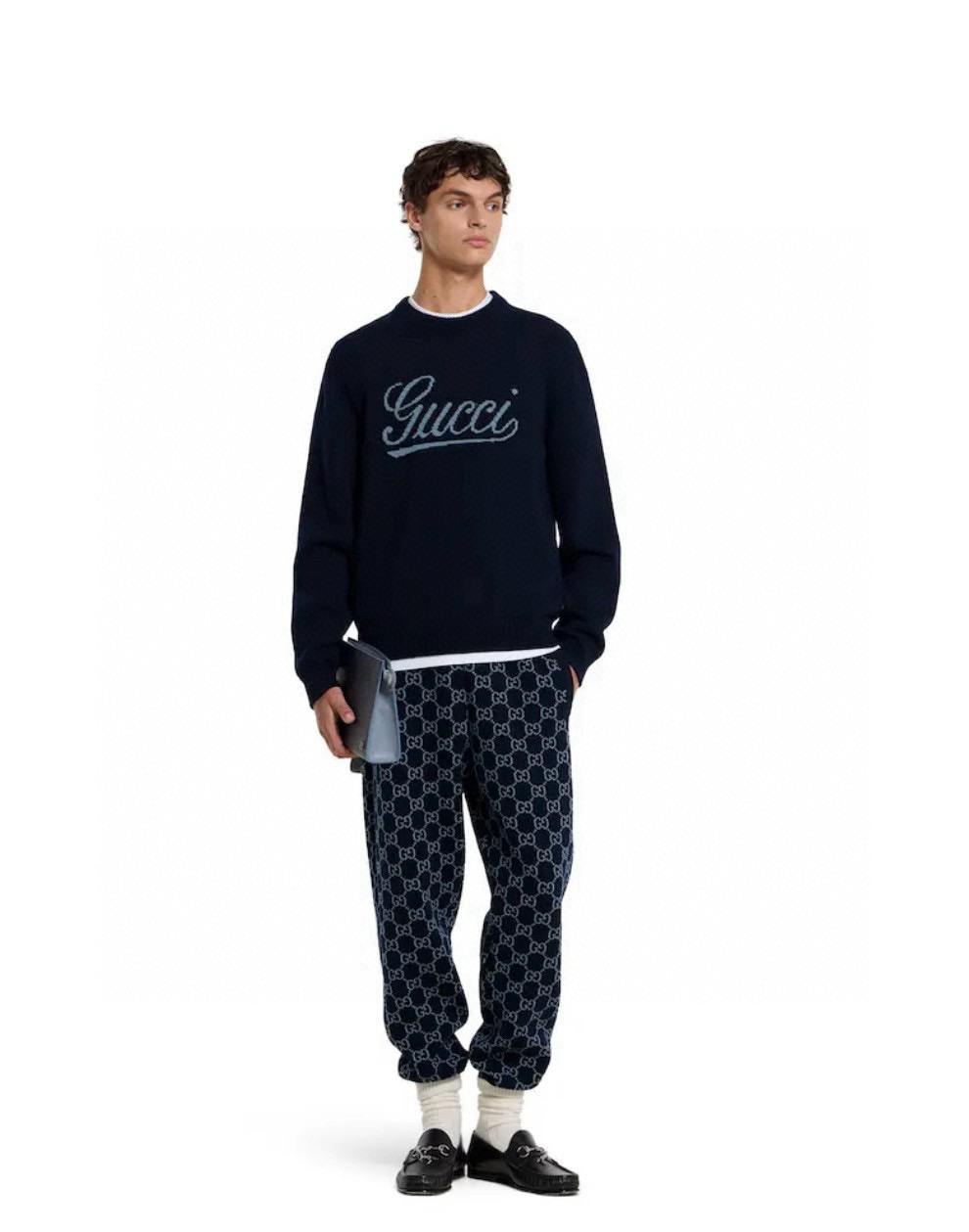 Thom Browne 톰브라운 울 블렌드 버튼 디테일 크루넥 니트 3