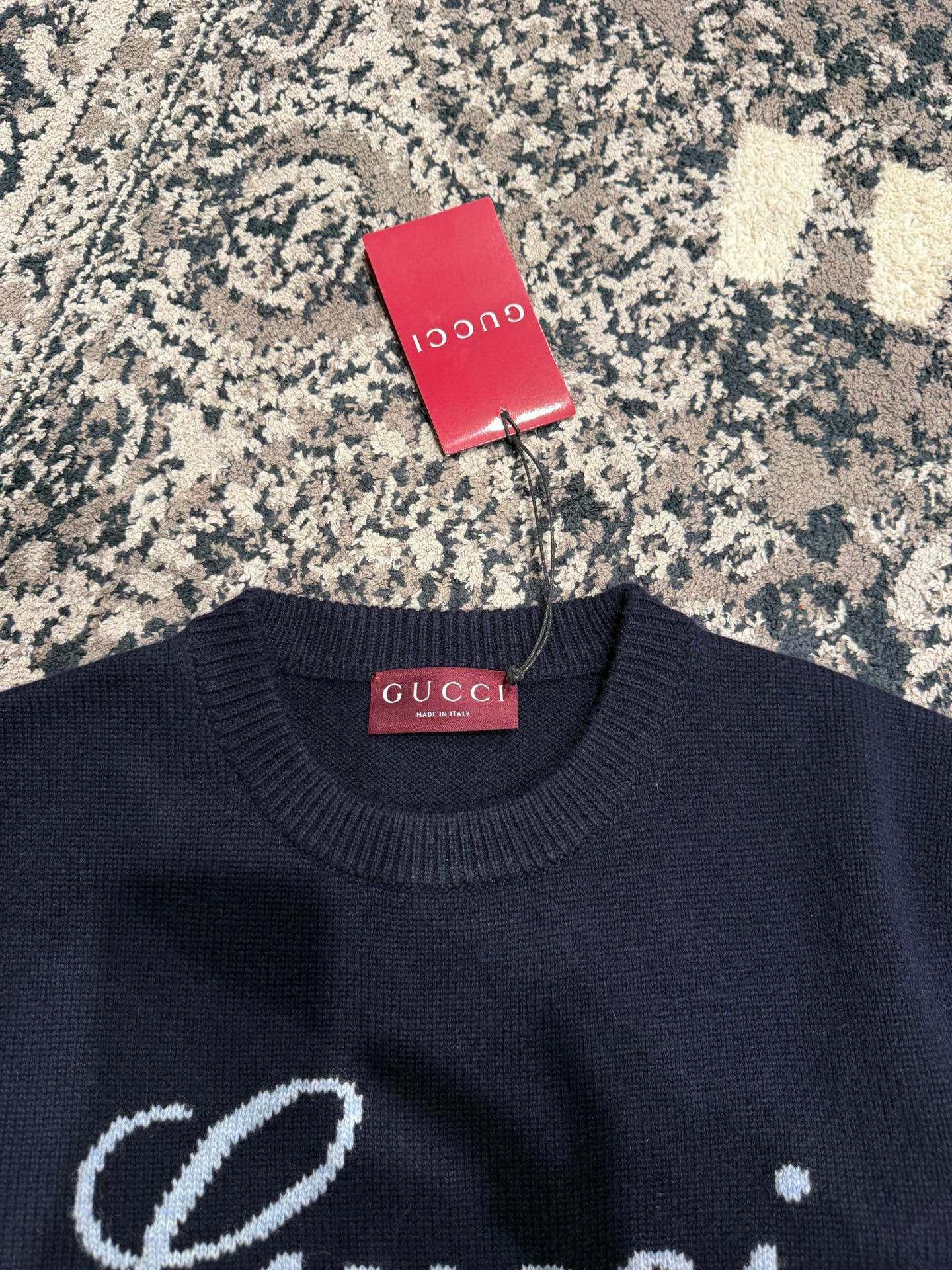 Thom Browne 톰브라운 울 블렌드 버튼 디테일 크루넥 니트 12