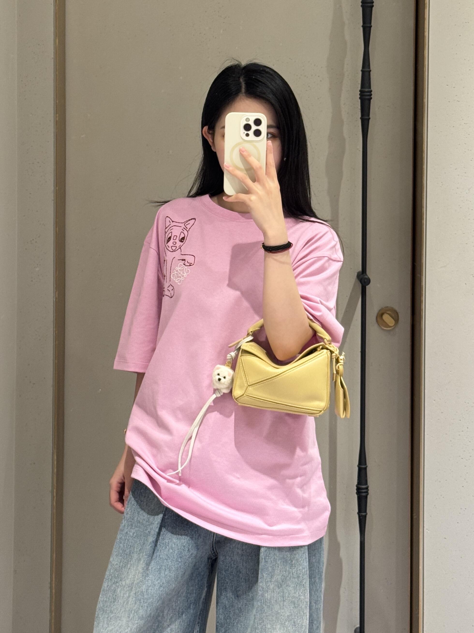 Loewe  로에베 루이스 웨인 고양이 자수 반팔 티셔츠 3