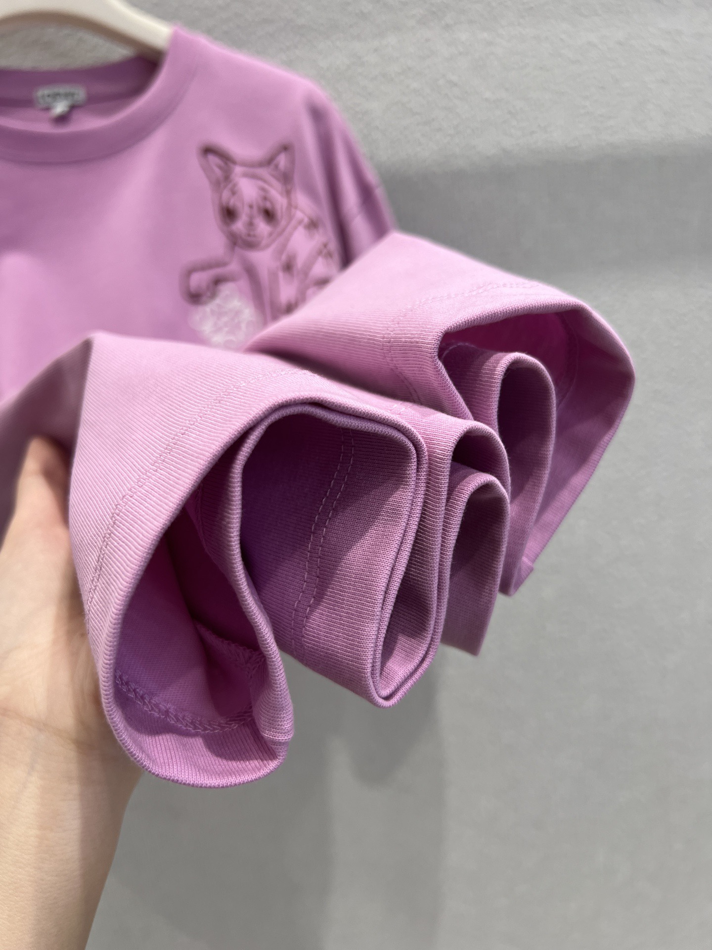 Loewe  로에베 루이스 웨인 고양이 자수 반팔 티셔츠 18