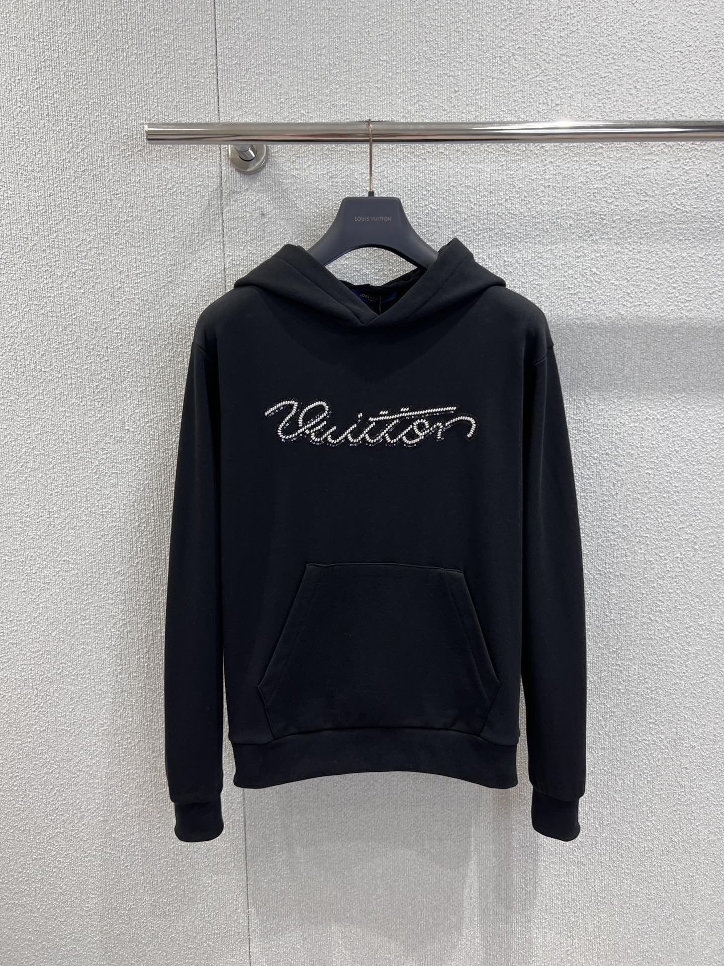 Louis Vuitton 루이비통 진주 자수 로고 후드 티셔츠 11
