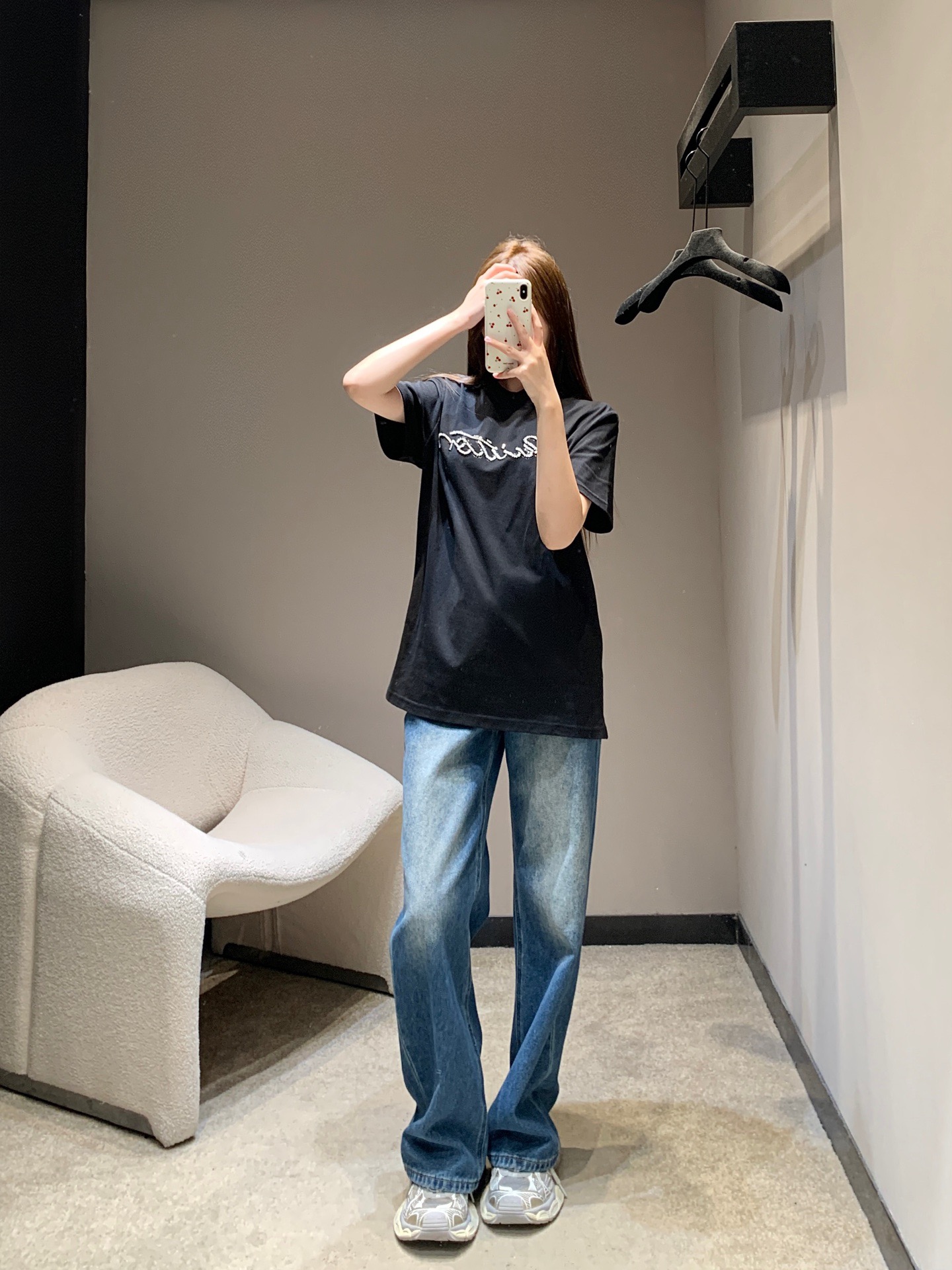 Louis Vuitton 루이비통 루이 비통 진주 장식 로고 반팔 티셔츠 6