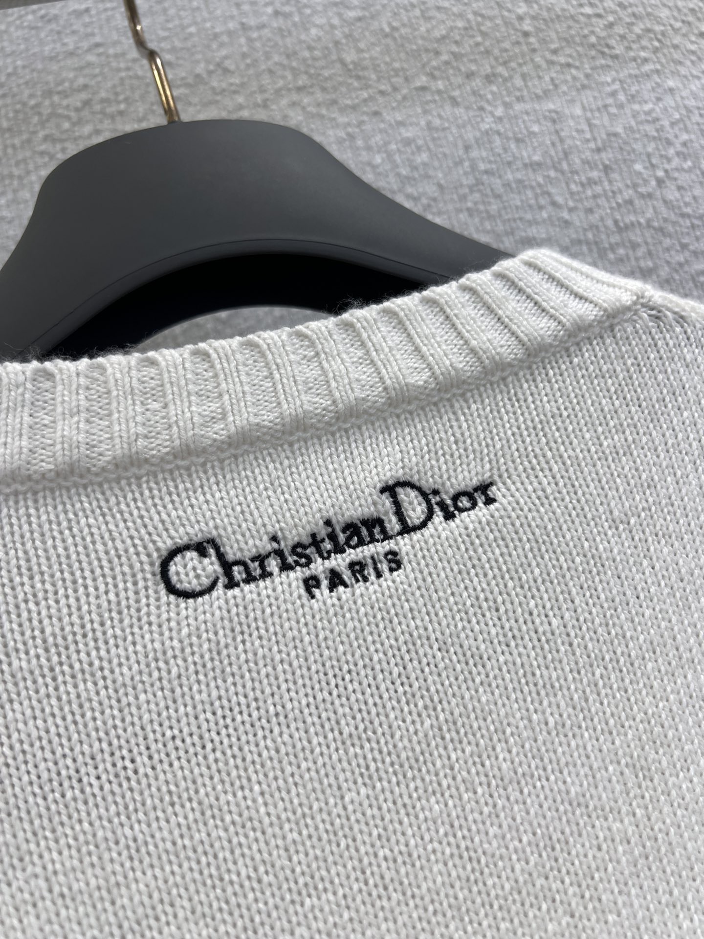 Dior 디오 행운 별 자수 로고 울 니트 10