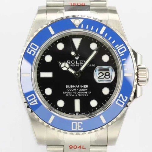 Rolex Submariner Date 41 Blue Black Dial 롤렉스 서브마리너 데이트 블루 블랙다이얼 청콤  41mm 