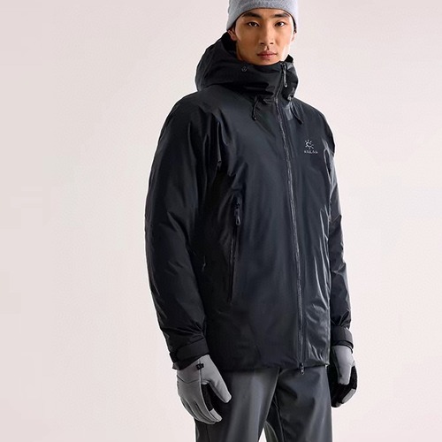 KAILAS 700FP Waterproof Ski Down Jacket 카일라스 700FP 방수 스키 다운 재킷 블랙