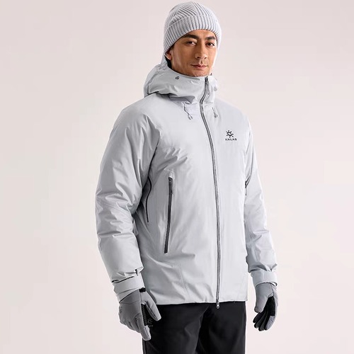 KAILAS 700FP Waterproof Ski Down Jacket 카일라스 700FP 방수 스키 다운 재킷 L그레이
