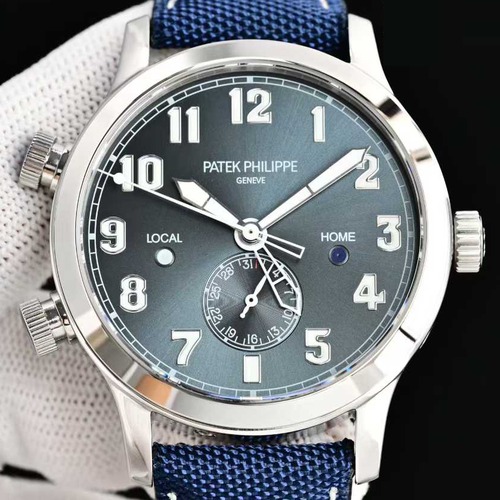 Patek Philippe Calatrava Pilot Travel Time 5524G 파텍필립 칼라트라바 파일럿 트래블 타임 5524G 블루