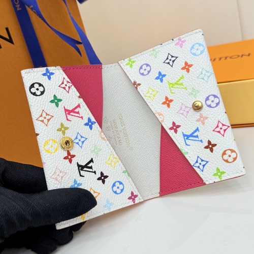 LOUIS VUITTON × Takashi Murakami Slim Card Holder 루이비통 × 다카시 무라카미 슬림 카드홀더 멀티컬러 M27495 10.6cm