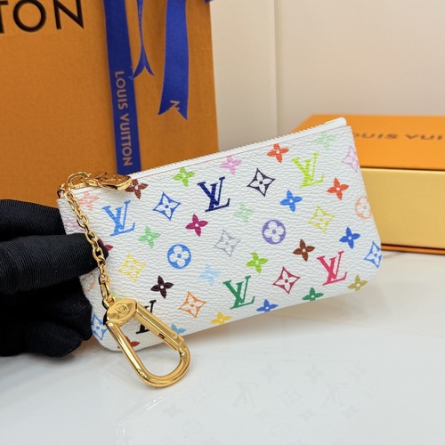 LOUIS VUITTON × Takashi Murakami Key Pouch 루이비통 × 다카시 무라카미 키 파우치 멀티컬러 M28388 12cm
