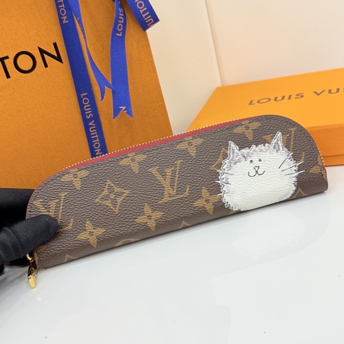 Louis Vuitton Charlotte Pencil Case Catogram 루이비통 샬롯 펜슬 케이스 캣토그램 모노그램 코팅 캔버스GI1396  20cm