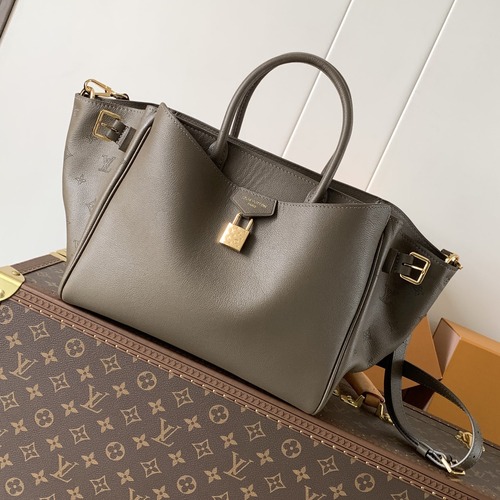 Louis Vuitton Vendôme PM Taurillon Leather 루이비통 방돔 PM 토리옹 가죽 토트백 M27040 / M26502 브라운 28.5cm