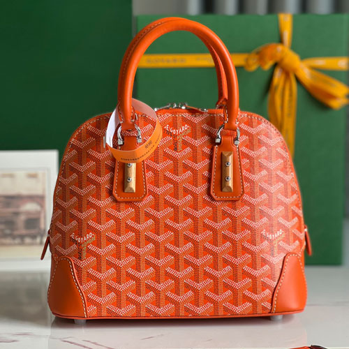 Goyard Vendôme Mini Tote Bag 고야드 방돔 미니 토트백 고야딘 코팅 캔버스 핫핑크 23cm