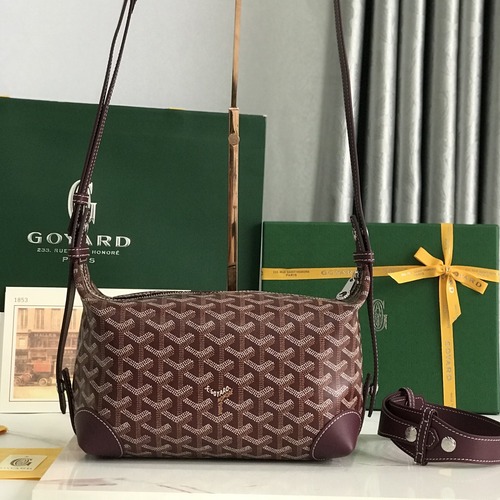 Goyard Boeing 25 Toiletry Pouch 고야드 보잉 25 토일레트리 파우치 버건디 25cm
