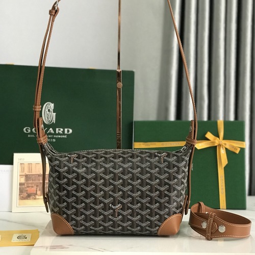 Goyard Boeing 25 Toiletry Pouch 고야드 보잉 25 토일레트리 파우치 브라운 25cm