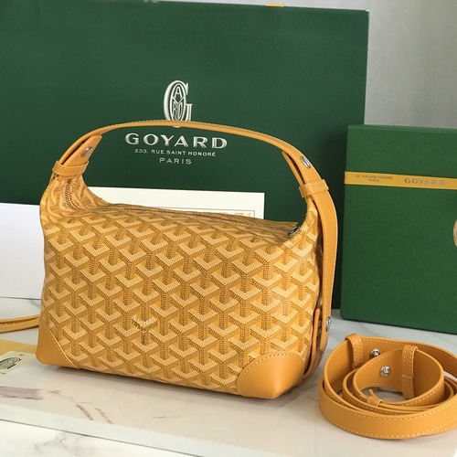 Goyard Boeing 25 Toiletry Pouch 고야드 보잉 25 토일레트리 파우치 옐로우 25cm