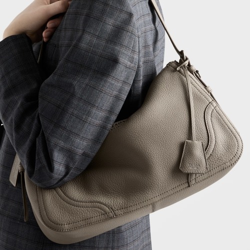 Prada Aimée Medium Leather Hobo Bag 프라다 에메 호보백 미디엄 1BC280 36cm