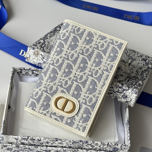 DIOR Oblique Passport Holder 디올 오블리크 패스포트 홀더 여권지갑 그레