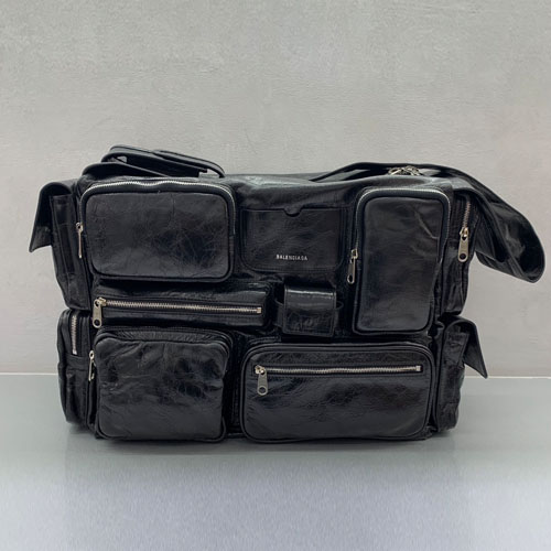 Balenciaga Superbusy Multi-Pocket Shoulder 발렌시아가 슈퍼비지 멀티 포켓 숄더백 라지 40cm