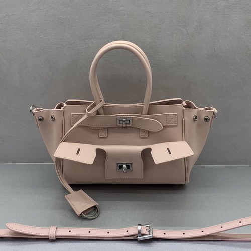 Balenciaga Bel Air Mini Top Handle 발렌시아가 벨 에어 미니 탑핸들백 78989 핑크 24cm