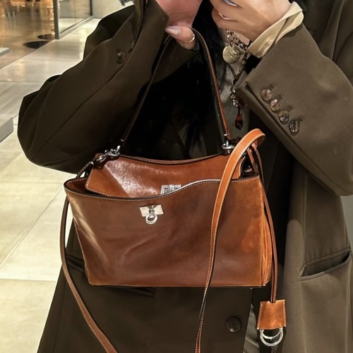 Balenciaga Rodeo Small Top Handle 발렌시아가 로데오 스몰 탑핸들백 78972 브라운 29cm