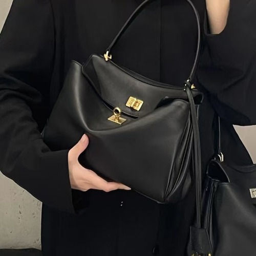 Balenciaga Rodeo Small Top Handle 발렌시아가 로데오 스몰 탑핸들백 78972 블랙 금장 29cm