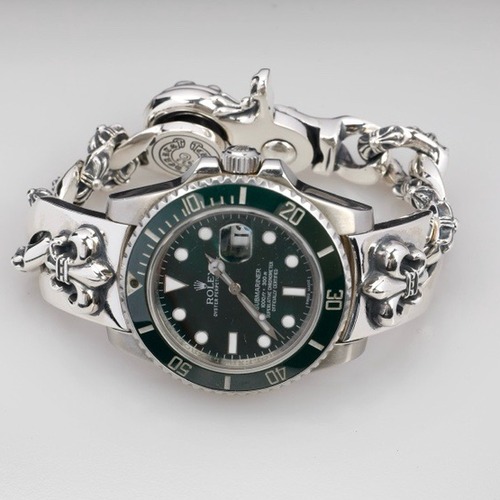 Chrome Hearts H073 Floral Link Bracelet (BS플레어)