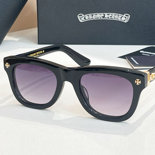 CHROME HEARTS 크롬하츠 TRITITSAGAIN 스퀘어 아세테이트 선글라스 53□22-150
