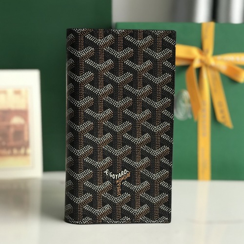 Goyard Saint-Lambert Phone Wallet 고야드 생람베르 폰 월렛 (Saint-Lambert) 블랙/브라운 17.5cm