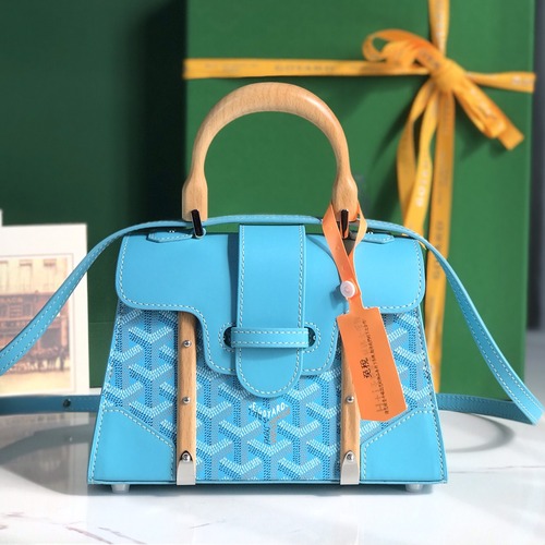 Goyard Saigon Mini Structured Bag 고야드 사이공 미니 스트럭처드 백 (Saigon) 코발트 21cm 