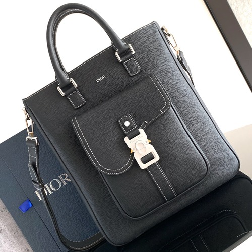 Dior Oblique CD Buckle Tote Bag 디올 오블리크 CD 버클 토트백 블랙 32cm