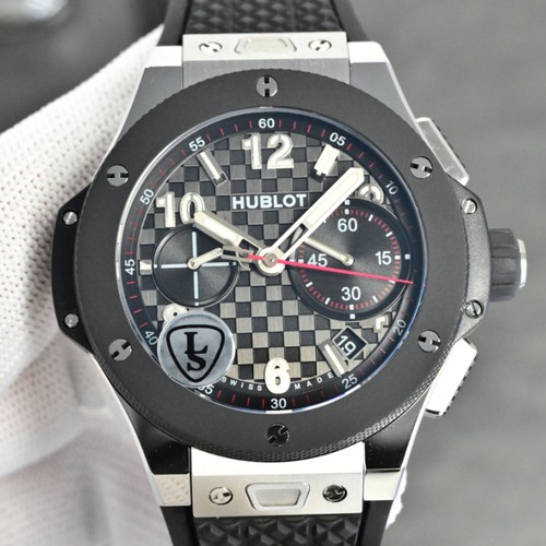 HUBLOT Big Bang 431.OM.1338.RX 20th Anniversary 위블로 빅뱅 431.OM.1338.RX 20주년 기념 크로노그래프 블랙베젤 43mm 