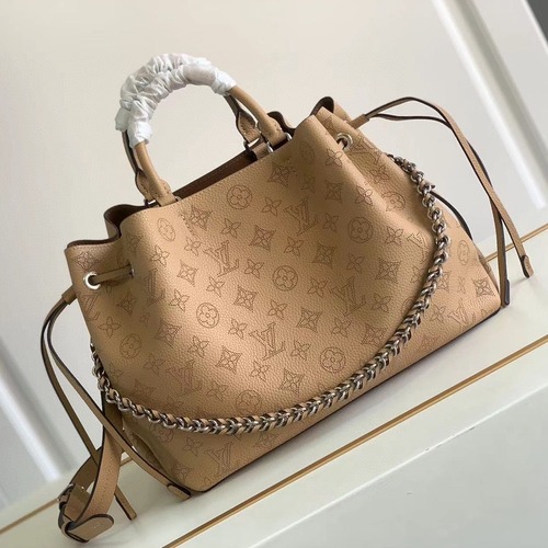 Louis Vuitton Bella Tote Flight Mode 루이비통 벨라 토트 플라이트 모드 모노그램 엠보스드 가죽 탠 M59200 / M59655 32cm