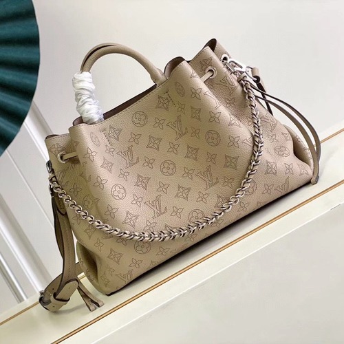 Louis Vuitton Bella Tote Flight Mode 루이비통 벨라 토트 플라이트 모드 모노그램 엠보스드 가죽 탠 M59200 / M59655 베이지 32cm
