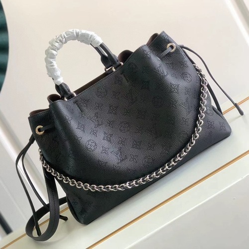 Louis Vuitton Bella Tote Flight Mode 루이비통 벨라 토트 플라이트 모드 모노그램 엠보스드 가죽 탠 M59200 / M59655 블랙 32cm