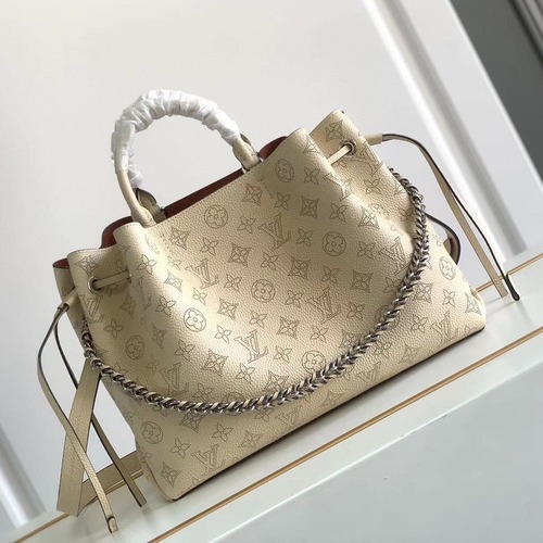 Louis Vuitton Bella Tote Flight Mode 루이비통 벨라 토트 플라이트 모드 모노그램 엠보스드 가죽 탠 M59200 / M59655 브라운베이지 32cm