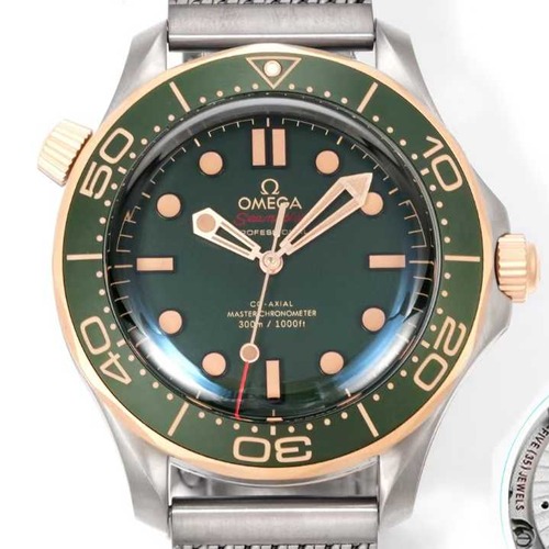 OMEGA Seamaster 300 Bronze Gold Green Dial 오메가 씨마스터 300 브론즈 골드 그린 다이얼