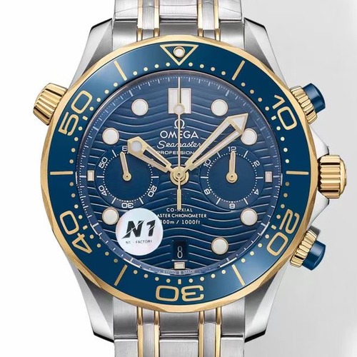 OMEGA Seamaster Diver 300M Chronograph 44mm 오메가 씨마스터 다이버 300M 크로노그래프 블루다이얼 스틸벤드 44mm