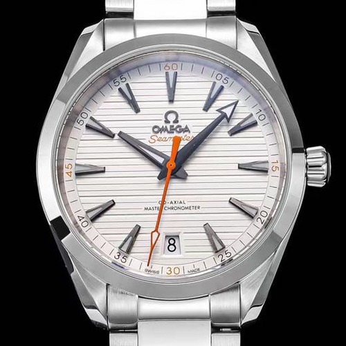 Omega Seamaster Aqua Terra 150M 41mm 오메가 씨마스터 아쿠아 테라 150M 화이트다이얼 스틸밴드 41mm