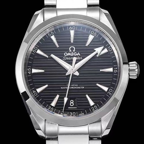 Omega Seamaster Aqua Terra 150M 41mm 오메가 씨마스터 아쿠아 테라 150M 블랙 다이얼 스틸밴드 41mm