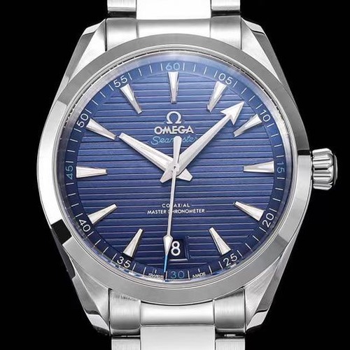 Omega Seamaster Aqua Terra 150M 41mm 오메가 씨마스터 아쿠아 테라 150M 블루다이얼 스틸밴드 41mm