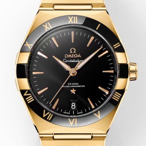 OMEGA Constellation 41mm Automatic 8900  오메가 컨스텔레이션 골드베젤 블랙다이얼 41mm 