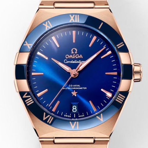OMEGA Constellation 41mm Automatic 8900  오메가 컨스텔레이션 브론즈베젤 블루다이얼 41mm  (PVD 도금)