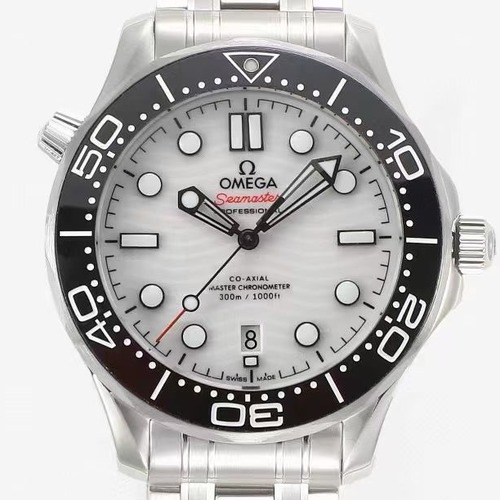 OMEGA Seamaster Diver 300M Co-Axial Master Chronometer 42mm 오메가 씨마스터 다이버 300M 코액시얼 마스터 크로노미터 화이트다이얼 42mm