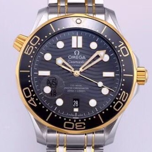 OMEGA Seamaster Diver 300M V2 Co-Axial Master 오메가 씨마스터 다이버 300M V2 코액시얼 마스터 크로노미터 골드베젤 블랙다이얼 42mm