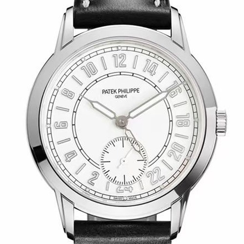 Patek Philippe Complications Calatrava Travel Time 5224R-001 파텍필립 컴플리케이션 칼라트라바 트래블 타임 실버 화이트다이얼 5224R-001