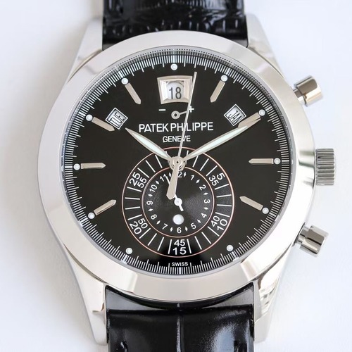 Patek Philippe Complications Chronograph 파텍필립 컴플리케이션 크로노그래프 연간 캘린더 5960R-001 블랙 40.5mm