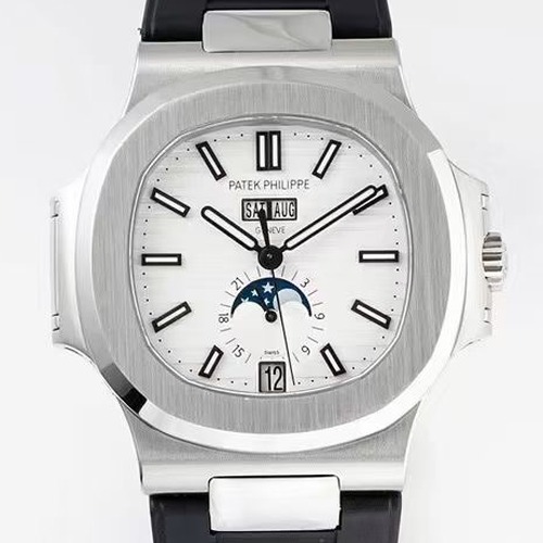 Patek Philippe Nautilus Annual Calendar Moonphase 5726/1A 파텍필립 노틸러스 연간 캘린더 문페이즈 5726/1A 화이트다이얼 40.5mm