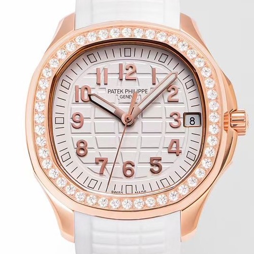 Patek Philippe Aquanaut Luce 5268R Diamond Bezel Automatic Watch 파텍필립 아쿠아넛 루체 5268R 다이아 베젤 오토매틱 38.8mm
