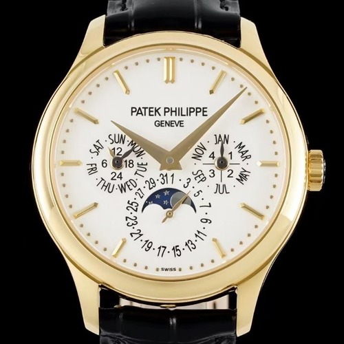 Patek Philippe Grand Complications 파텍필립 그랜드 컴플리케이션 퍼페추얼 캘린더  Ref.5327 옐로우골드베젤 화이트다이얼 40mm
