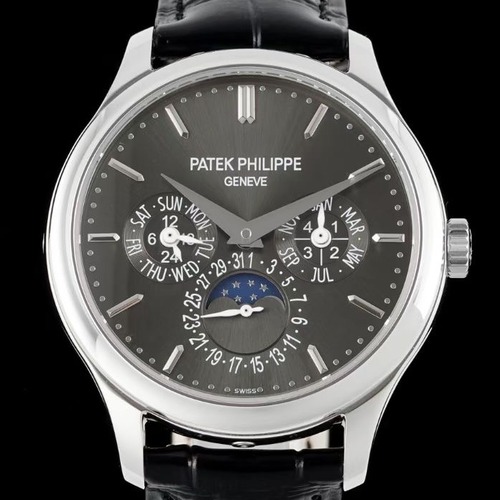 Patek Philippe Grand Complications 파텍필립 그랜드 컴플리케이션 퍼페추얼 캘린더  Ref.5327 실버베젤 그레이다이얼 40mm